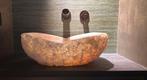 ONYX | ONIX | NATUURSTEEN STENEN | MARMER I WASKOM l, Ophalen, Nieuw, Minder dan 100 cm, Wasbak of Wastafel
