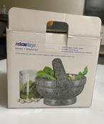 Vijzel met stamper graniet 17 cm, Huis en Inrichting, Ophalen of Verzenden, Nieuw