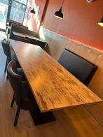 Horeca tafel - 240x90 (EXCLUSIEF STOELEN), Huis en Inrichting, Tafels | Eettafels, 200 cm of meer, 50 tot 100 cm, Overige materialen