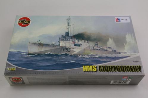 1:400  H.M.S. Montgomery  -  Airfix, Hobby en Vrije tijd, Modelbouw | Boten en Schepen, Nieuw, 1:200 of kleiner, Airfix, Ophalen of Verzenden