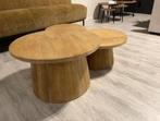 Salontafel set 3 maten massief mango 70 x70 speciale prijs, Nieuw, 50 tot 100 cm, 3 of 4 laden, Minder dan 100 cm