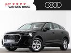 Audi Q3 Sportback 45 TFSI e 245 pk Advanced Edition | LED |, Auto's, Audi, Stof, Gebruikt, Zwart, Hybride Elektrisch/Benzine
