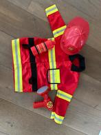 Brandweer Verkleedpak met Accessoires, Kinderen en Baby's, Carnavalskleding en Verkleedspullen, Ophalen, Zo goed als nieuw, 110 t/m 116