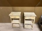 Houten Nachtkastjes, Ophalen, Gebruikt, Minder dan 45 cm, 70 cm of meer