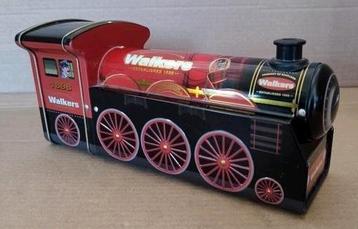 Vintage koekblik Walkers Shortbread Trein Stoomlocomotief beschikbaar voor biedingen