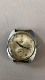 Ancre vintage Heren horloge., Overige merken, Staal, Ophalen of Verzenden