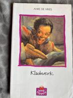 leesboek van Anke de Vries Kladwerk, Ophalen of Verzenden, Gelezen, Anke de Vries