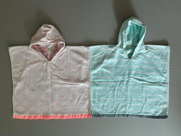 2x HEMA strandponcho / badcape beschikbaar voor biedingen