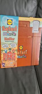 Safari mini's koffer met stickers erin van de lidl 2024, Lidl, Ophalen of Verzenden