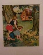 Roodkapje en Hans en Grietje oude prentjes in Rembrandt 4x, Ophalen of Verzenden, Voor 1940