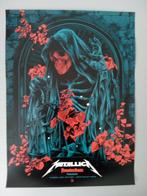 Poster Metallica Amsterdam 27-4-2023. Ca 31x42 cm, Ophalen of Verzenden, Zo goed als nieuw, Rechthoekig Staand