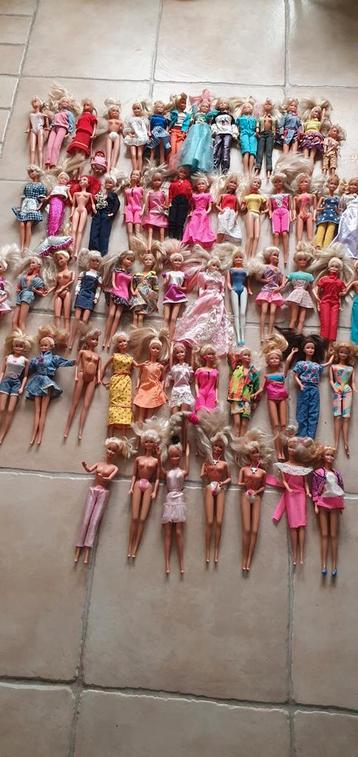 Partij vintage barbie barbies Simba Lucky ind. 60 stuks beschikbaar voor biedingen