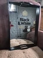 Black & White Whiskey Terriers spiegel dienblad, Antiek en Kunst, Ophalen of Verzenden, Rechthoekig