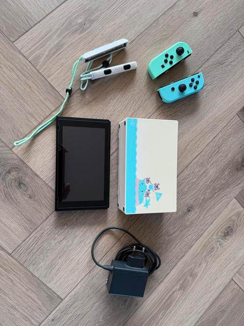 Nintendo switch, Spelcomputers en Games, Spelcomputers | Nintendo Switch, Zo goed als nieuw, Switch Original, Met 2 controllers