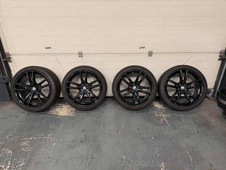 BMW 3 serie g20 breedset Velgen met nieuw Banden - 19 Inch, Auto-onderdelen, Banden en Velgen, Banden en Velgen, Zomerbanden, 19 inch