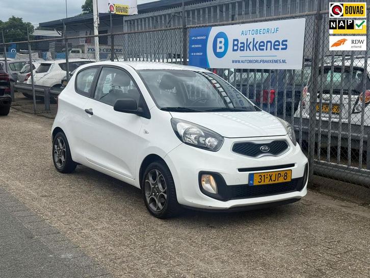 Kia Picanto 1.0 CVVT Airco | 1e eigenaar, Auto's, Kia, Bedrijf, Te koop, Picanto, ABS, Airbags, Airconditioning, Centrale vergrendeling