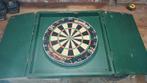 Dartbord met behuizing - Opknapper, Sport en Fitness, Darts, Ophalen of Verzenden, Gebruikt, Dartbord