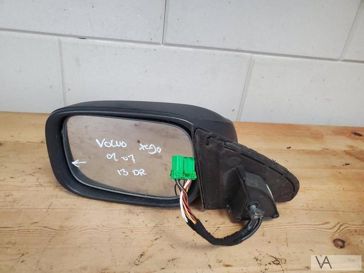 Volvo XC90 2002 - 2007 spiegel links 13 draden kapje breuk, Auto-onderdelen, Spiegels, Volvo, Gebruikt, Ophalen of Verzenden