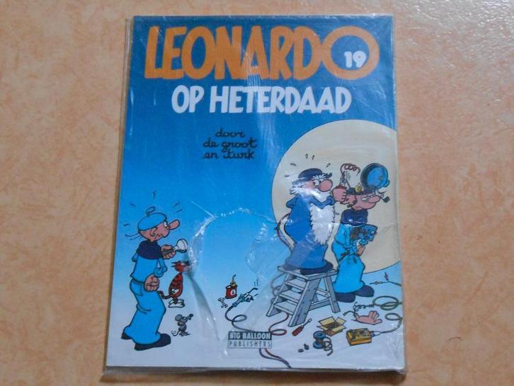 Leonardo 19 Op heterdaad 1992 1 ste druk., Boeken, Stripboeken, Nieuw, Eén stripboek, Ophalen of Verzenden