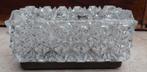 Vintage kristallen plafond of wandlamp, Ophalen of Verzenden, Gebruikt, Glas, Jaren 30