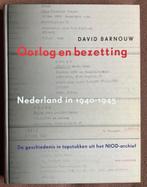 Oorlog en Bezetting, Nederland in 1940-1945, Tweede Wereldoorlog, David Barnouw, Ophalen of Verzenden, Zo goed als nieuw