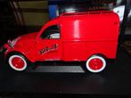 CITROEN 2 CV FOURGONETTE ROOD NOREV 1;18, Hobby en Vrije tijd, Modelauto's | 1:18, Ophalen of Verzenden, Nieuw, Auto, Norev