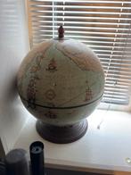 Antieke Wereldbol - drank kasje, Huis en Inrichting, Woonaccessoires | Wereldbollen, Ophalen, Gebruikt