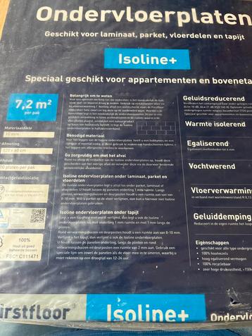Nieuwe Isoline+ Ondervloerplaten beschikbaar voor biedingen