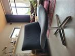 Modern grijze fauteuil, Huis en Inrichting, Fauteuils, Ophalen, Gebruikt, 75 tot 100 cm, 50 tot 75 cm