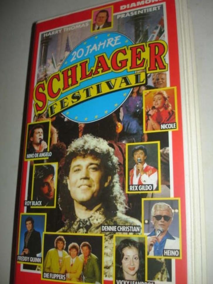 20 Jahre Schlager Festival- Harry Thomas- VHS, Cd's en Dvd's, VHS | Documentaire, Tv en Muziek, Zo goed als nieuw, Alle leeftijden