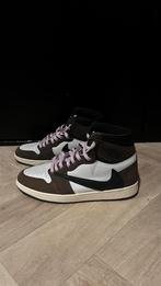 Travis scott jordan 1 high, Ophalen of Verzenden, Zo goed als nieuw, Bruin