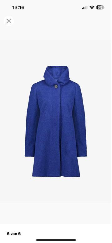 Gil Bret Kobaltblauwe Mantel Mt 38 beschikbaar voor biedingen