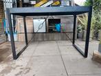 Mangohout bartafel zwart, Ophalen, Nieuw, Inclusief barstoelen