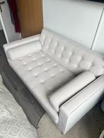 Zitbank 2-zits - Stoffen Bank - Lichtgrijs - 150x85cm, Ophalen, Gebruikt, 150 tot 200 cm, Tweepersoons