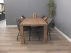 Teak tafel 240 cm – grey wash, Ophalen, Nieuw