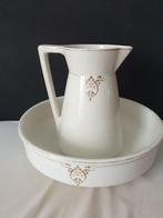 Vintage waskom en kan set, Antiek en Kunst, Ophalen of Verzenden