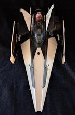 Star Wars V Wing zwart wit  met piloot 85,-, Verzamelen, Ophalen of Verzenden, Zo goed als nieuw, Actiefiguurtje