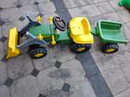 John Deere tractor/ trekker, Kinderen en Baby's, Speelgoed | Buiten | Skelters, Ophalen, Zo goed als nieuw, Overige merken, Met kar of aanhanger