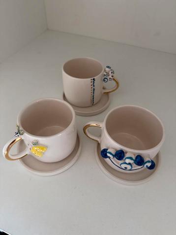 Keramiek Koffie Mokken Set beschikbaar voor biedingen
