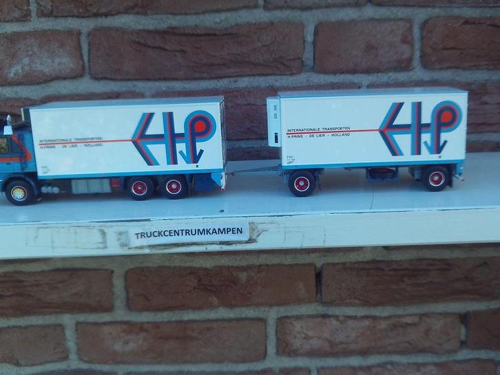 Tekno  Scania  142H  V8  van  Han  Prins., Hobby en Vrije tijd, Modelauto's | 1:50, Nieuw, Bus of Vrachtwagen, Tekno, Ophalen of Verzenden