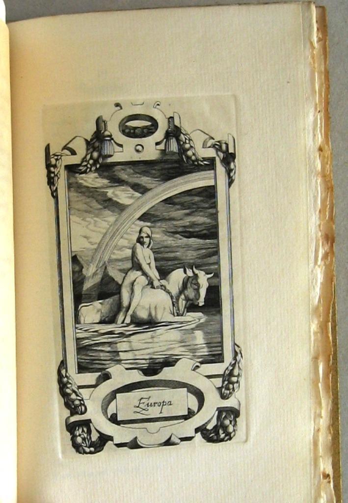 Anacreon 1923 Cowley Gelimiteerde oplage 346/725 Gooden ill., Antiek en Kunst, Antiek | Boeken en Bijbels, Ophalen of Verzenden