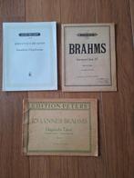 EDITION PETERS   BRAHMS  2 delen, Ophalen of Verzenden, Gebruikt, Artiest of Componist, Klassiek