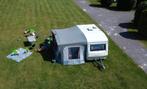 Chateau La Car 380 met voortent en schuifluifel, Caravans en Kamperen, Dwarsbed, Particulier, Standaardzit, Tot 4 meter