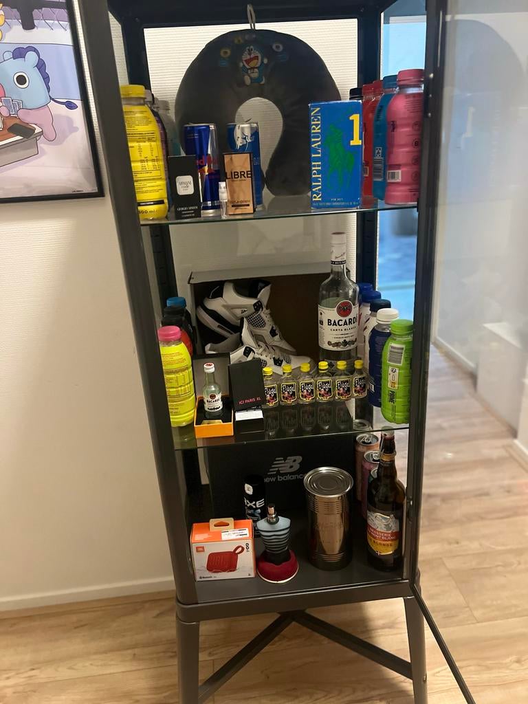 Vitrine met inhoud, Huis en Inrichting, Minder dan 100 cm, 25 tot 50 cm, 50 tot 100 cm, Ophalen of Verzenden