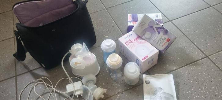 philips avent dubbele elektrische borstkolf, Kinderen en Baby's, Babyvoeding en Toebehoren, Gebruikt, Borstkolf, Ophalen of Verzenden