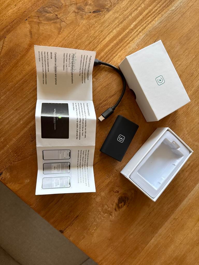 Apple CarPlay Adapter, draadloze connectie iphone, Auto diversen, Auto-accessoires, Ophalen, Gebruikt