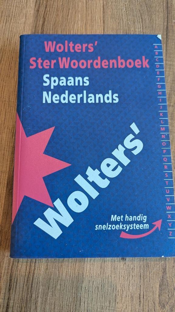 Wolters Ster Woordenboek Spaans – Nederlands, Boeken, Woordenboeken, Gelezen, Nederlands, Koenen of Wolters, Ophalen of Verzenden
