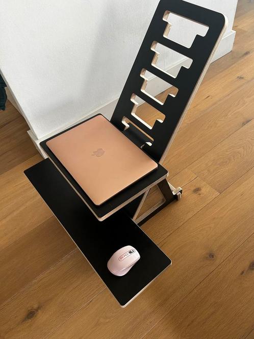 Laptop standaard staand werken, Computers en Software, Laptoptafels, Zo goed als nieuw, Ophalen