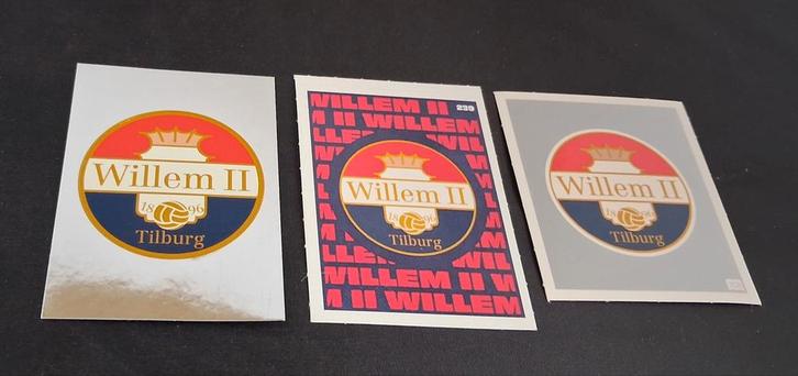 Willem II Stickers, Verzamelen, Stickers, Nieuw, Sport, Ophalen of Verzenden
