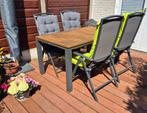 Life Tuintafel, verstelbare tuinstoelen en kussen, Ophalen, Gebruikt